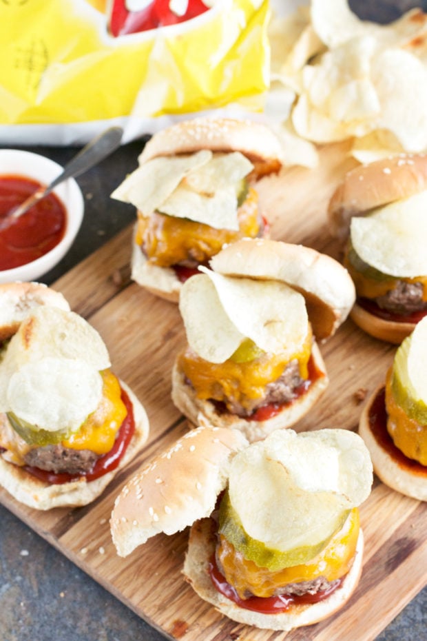 Crunch Cheeseburger Sliders