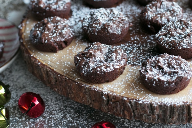 Dark Chocolate Peanut Butter Avocado Brownie Bites