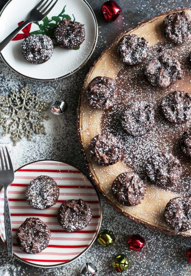 Dark Chocolate Peanut Butter Avocado Brownie Bites