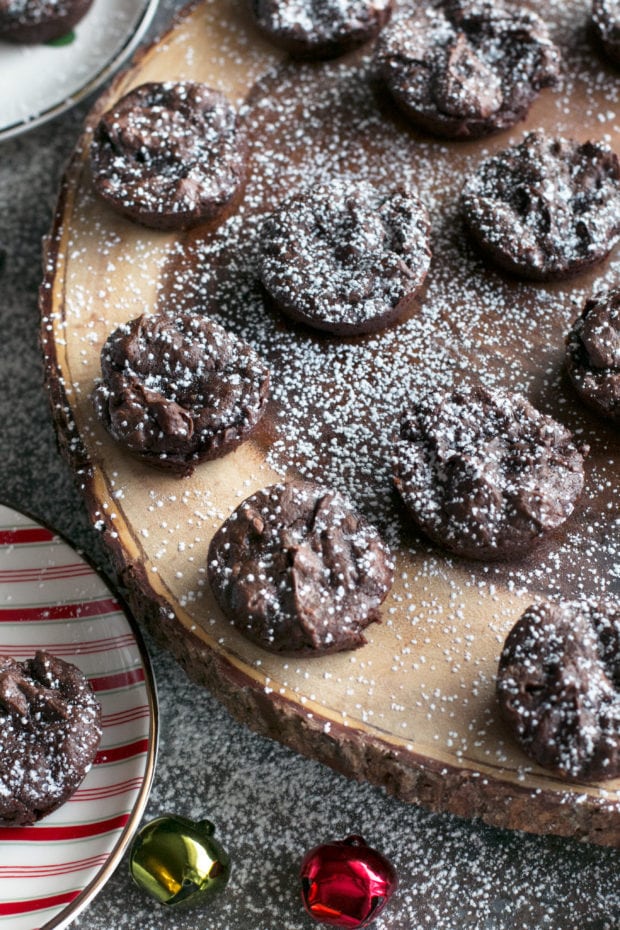 Dark Chocolate Peanut Butter Avocado Brownie Bites