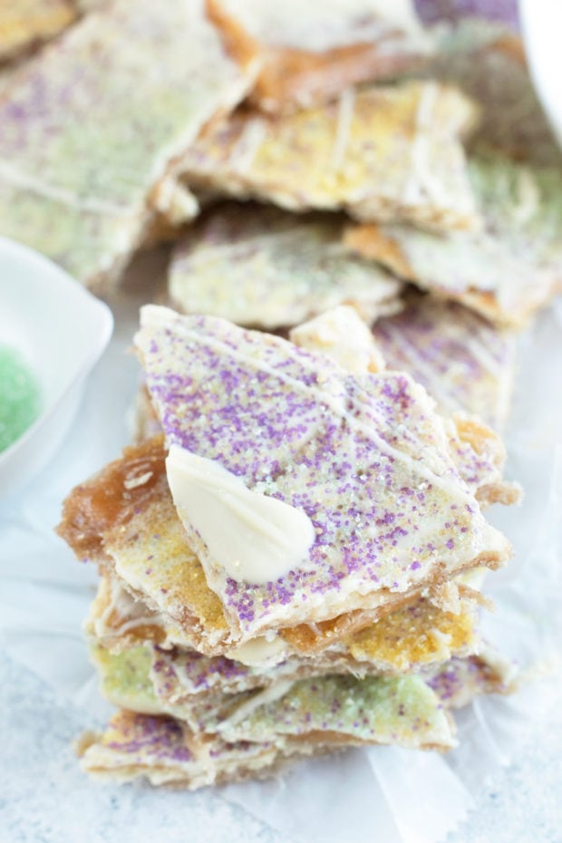 King Cake Crack Candy in a pile photo