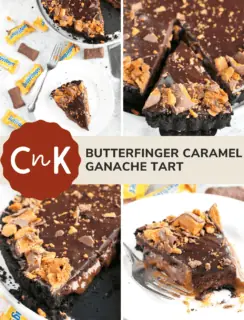 Butterfinger Caramel Ganache Tart Pinterest Picture