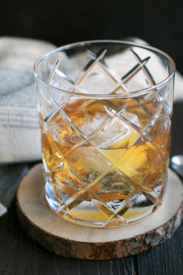 Smoked Orange Old Fashioned