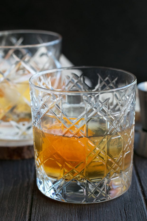 Smoked Orange Old Fashioned