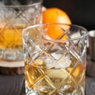 Smoked Orange Old Fashioned