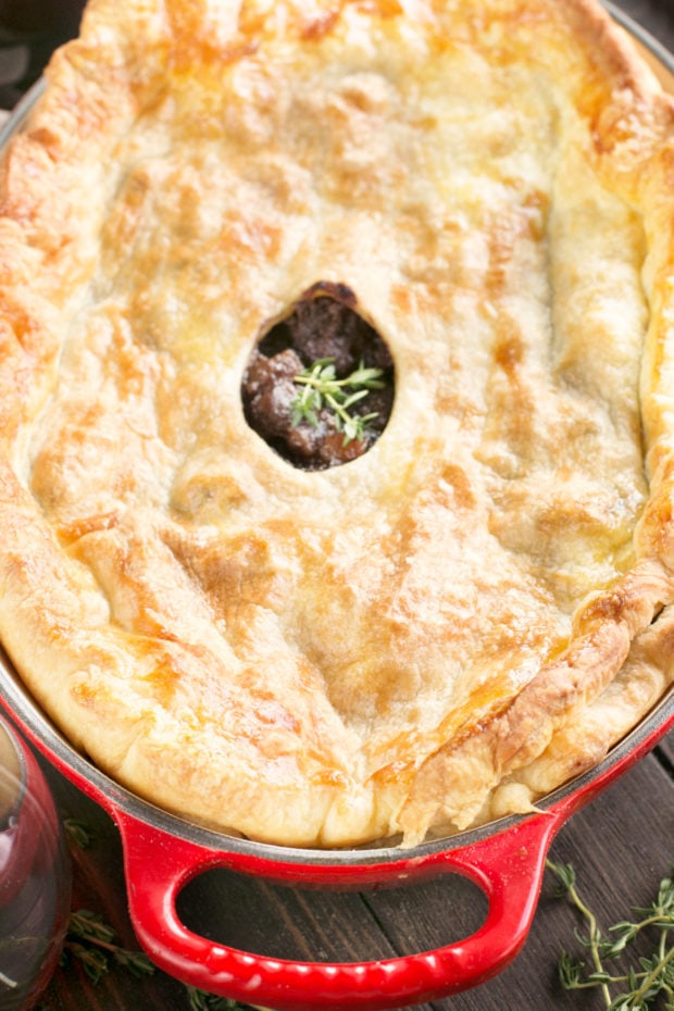 Boeuf Bourguignon Pot Pie