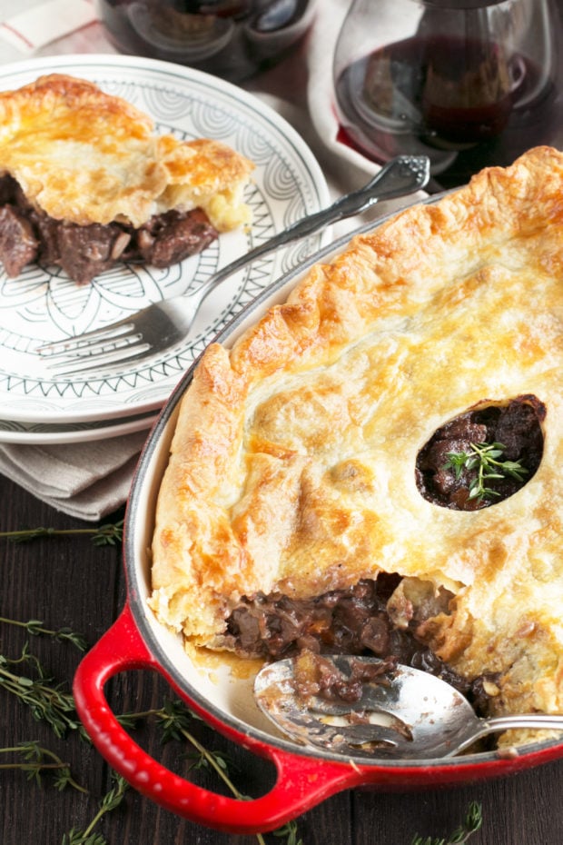 Boeuf Bourguignon Pot Pie