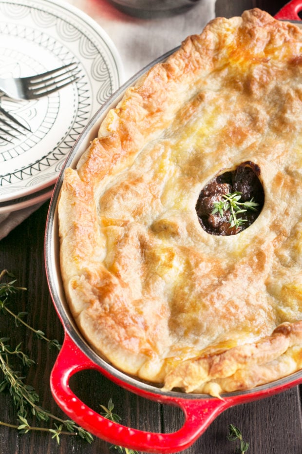 Boeuf Bourguignon Pot Pie