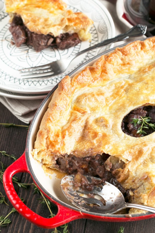 Boeuf Bourguignon Pot Pie