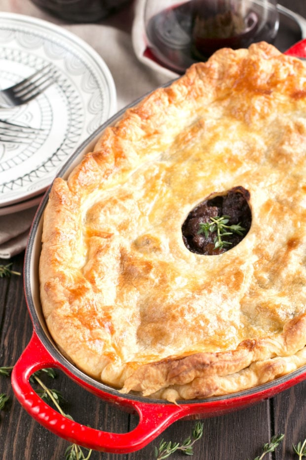 Boeuf Bourguignon Pot Pie