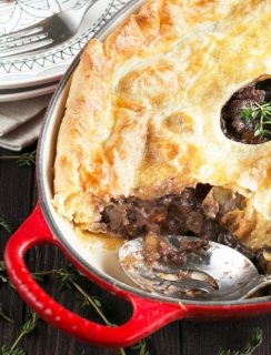 Boeuf Bourguignon Pot Pie