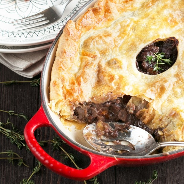 Boeuf Bourguignon Pot Pie