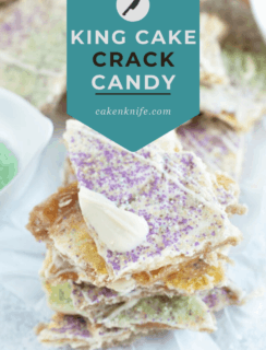 Pinterest Picture for King Cake Crack Candy