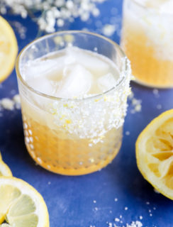Lemon agave margarita image