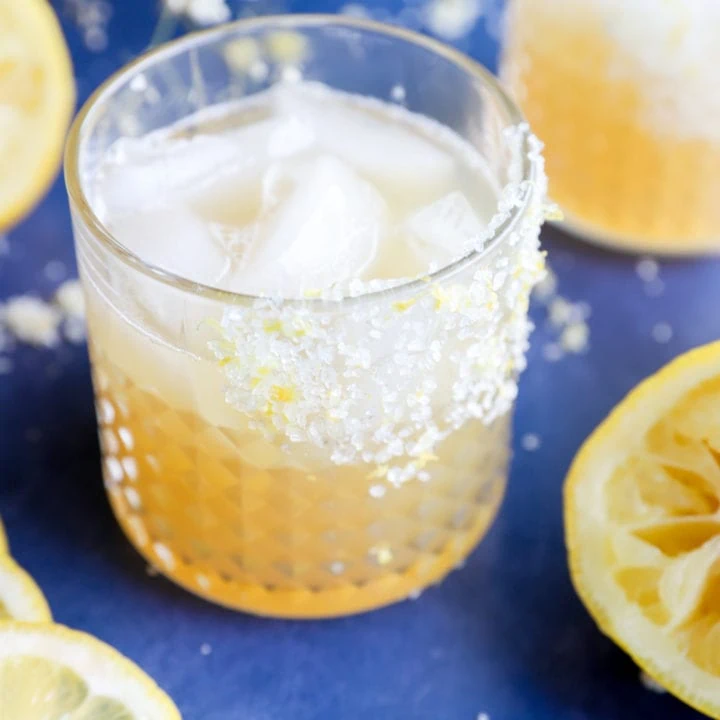 Lemon agave margarita image