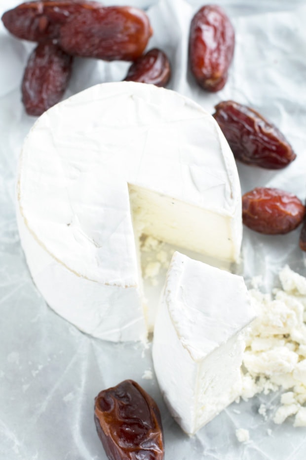 Sweet Goat Cheese Valentine's Day Cheese Board