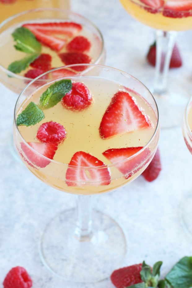 Easy sangria punch photo