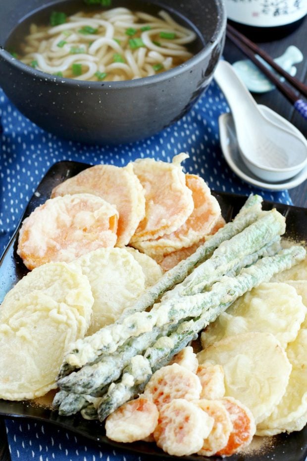 Vegetable Tempura Udon Soup