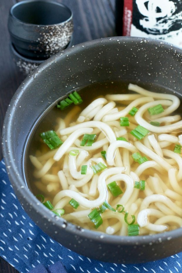 Vegetable Tempura Udon Soup