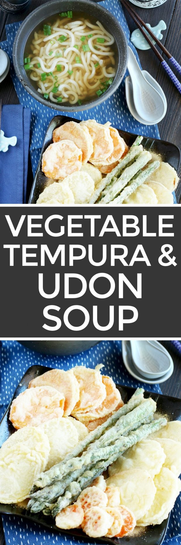 Vegetable Tempura Udon Soup