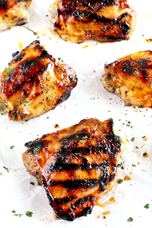 Tequila Lime Glazed Grilled Chicken Thighs_8251 Cake 'n Knife
