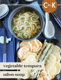 Vegetable Tempura Udon Soup Pinterest Photo