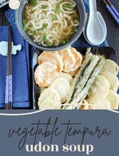 Vegetable Tempura Udon Soup Pinterest Picture
