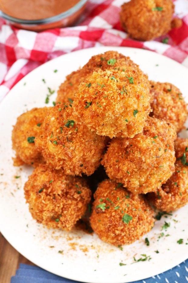 BBQ Fried Mac N Cheese Balls