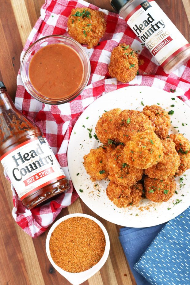 BBQ Fried Mac N Cheese Balls