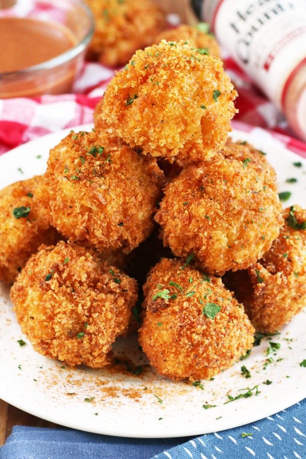 BBQ Fried Mac N Cheese Balls