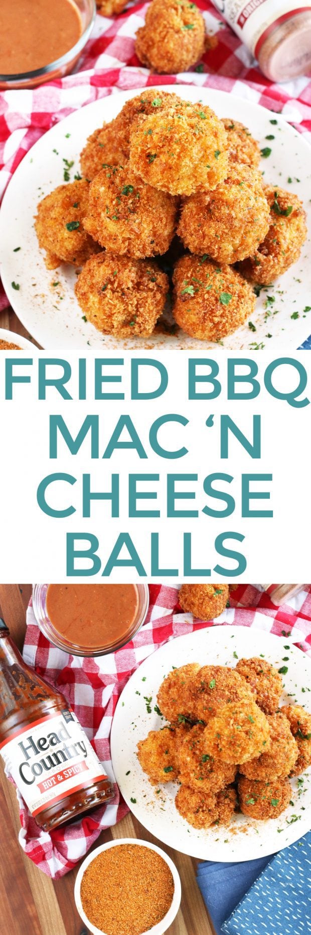 BBQ Fried Mac N Cheese Balls