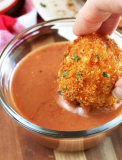 BBQ Fried Mac N Cheese Balls