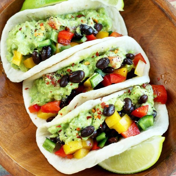 Guacamole Tacos