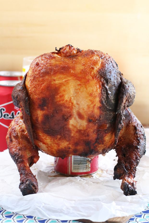 Beer Brined Beer Can Chicken