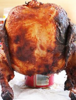 Beer Brined Beer Can Chicken