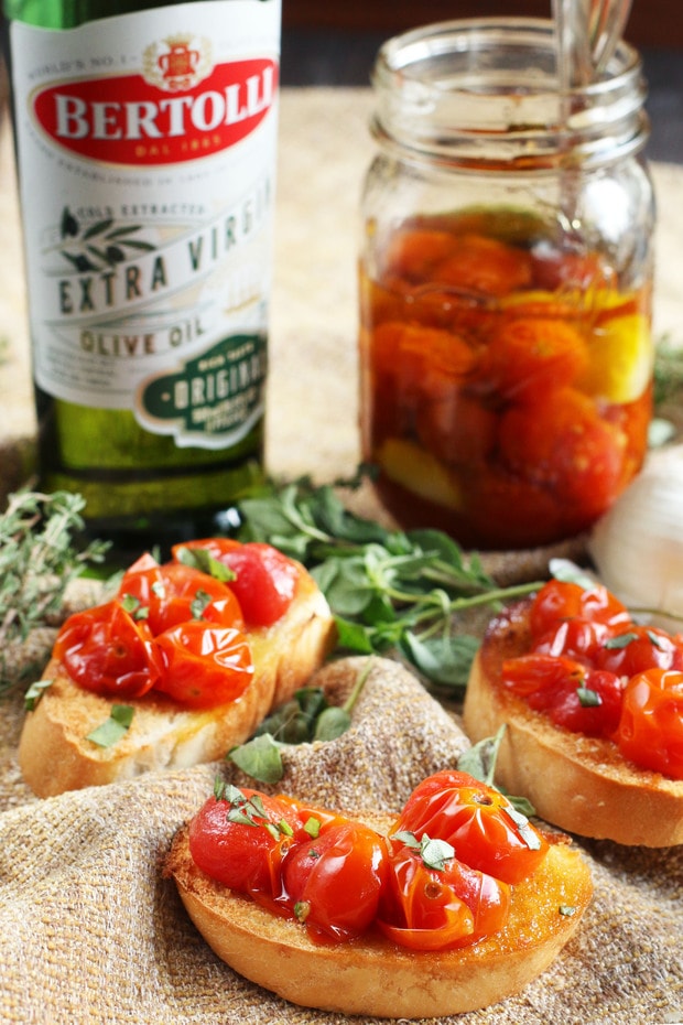 Quick Cherry Tomato Confit Balanced Body