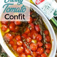 Quick Cherry Tomato Confit