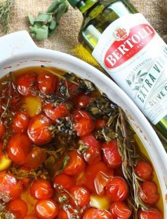 Quick Cherry Tomato Confit