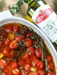 Quick Cherry Tomato Confit