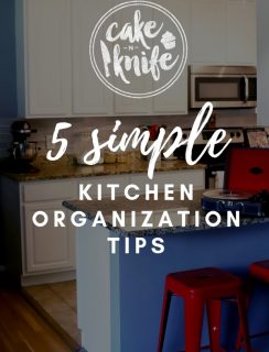 Kitchen Organization Tips