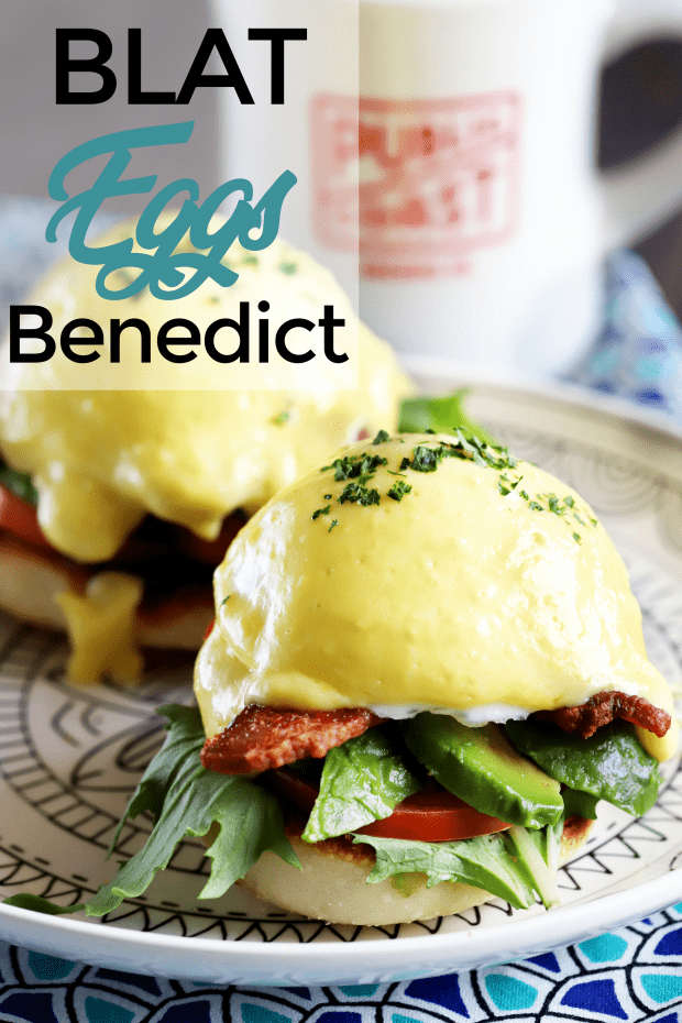 BLAT Eggs Benedict