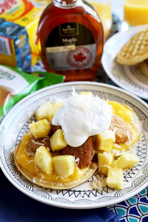 Two Takes On Chicken and Waffles