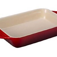 Le Creuset Stoneware Rectangular Dish, 12.5 by 8.25-Inch