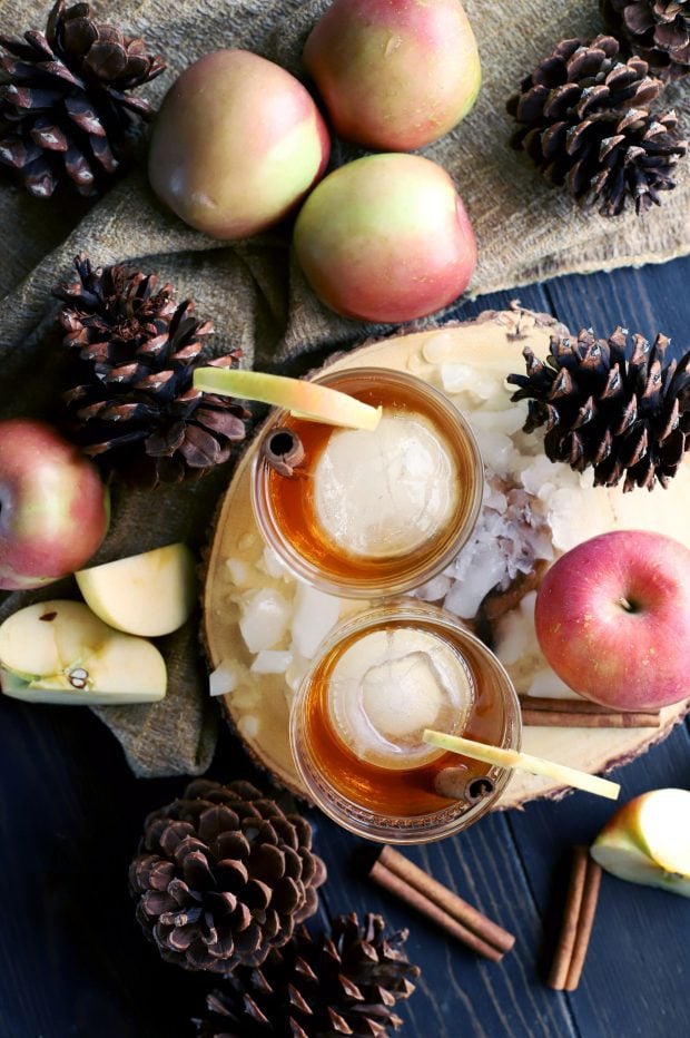 Apple Pie Old Fashioned Cocktail