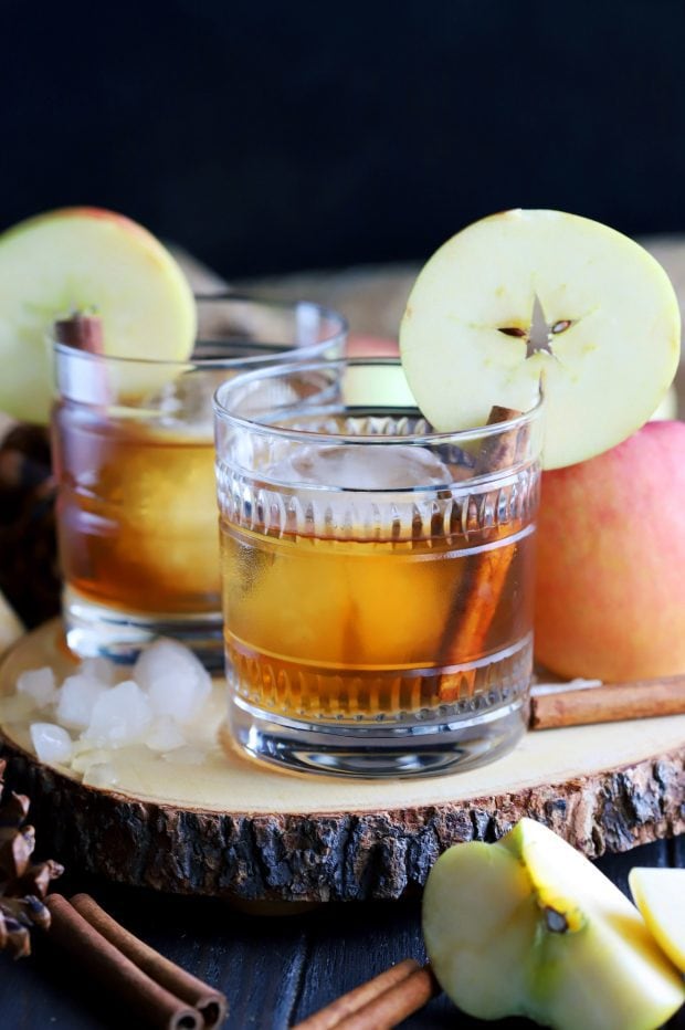 Apple Pie Old Fashioned Cocktail