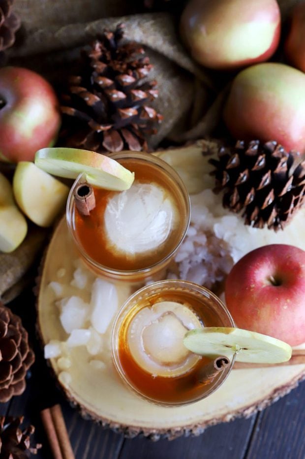 Apple Pie Old Fashioned Cocktail