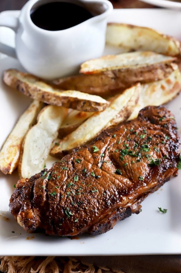 Chili Coffee Rubbed Steak