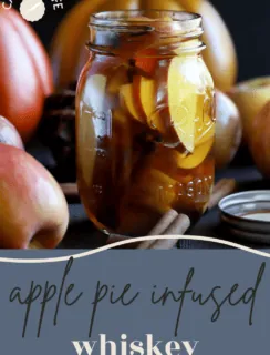 apple pie infused whiskey pinterest photo