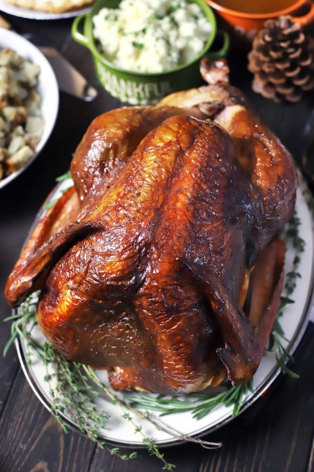 Smoked Beer Brined Turkey