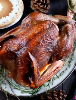 Smoked Beer Brined Turkey